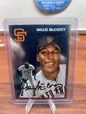 Cheap Sneaks Footwear/Sports Cards Baseball Card Willie McCovey 2023 Topps Chrome Platinum Anniversary #404 San Francis