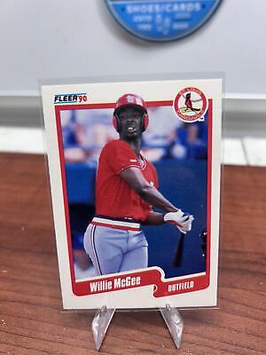 Cheap Sneaks Footwear/Sports Cards Baseball Card Willie McGee 1990 Fleer Canadian #253 St. Louis Cardinals