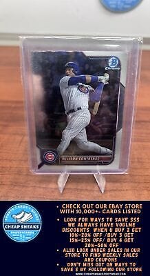 Cheap Sneaks Footwear/Sports Cards Baseball Card Willson Contreras 2022 Bowman Chrome #19 Chicago Cubs