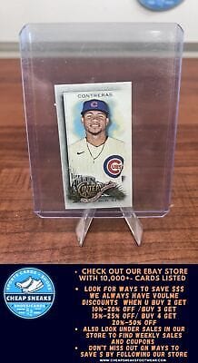 Cheap Sneaks Footwear/Sports Cards Baseball Card Willson Contreras 2022 Topps Allen & Ginter Mini #84 Chicago Cubs