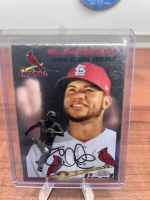 Cheap Sneaks Footwear/Sports Cards Baseball Card Willson Contreras 2023 Topps Chrome Platinum Anniversary #311 Cardinal