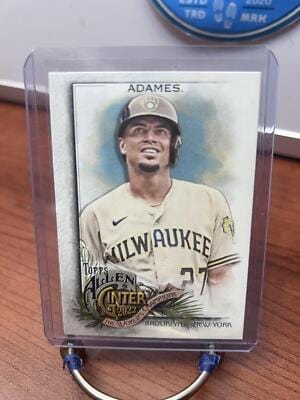 Cheap Sneaks Footwear/Sports Cards Baseball Card Willy Adames 2022 Topps Allen & Ginter #130 Milwaukee Brewers