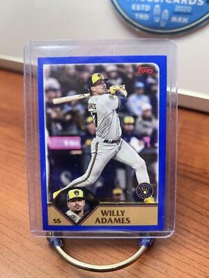 Cheap Sneaks Footwear/Sports Cards Baseball Card Willy Adames 2023 Topps Archives #238 Milwaukee Brewers