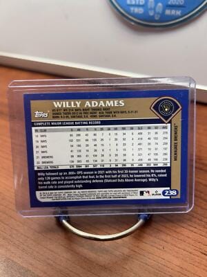 Cheap Sneaks Footwear/Sports Cards Baseball Card Willy Adames 2023 Topps Archives #238 Milwaukee Brewers