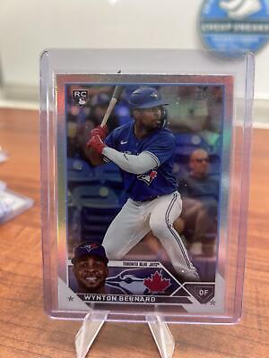 Cheap Sneaks Footwear/Sports Cards Baseball Card Wynton Bernard 2023 Topps Update Rainbow Foil #US293 Toronto Blue Jays
