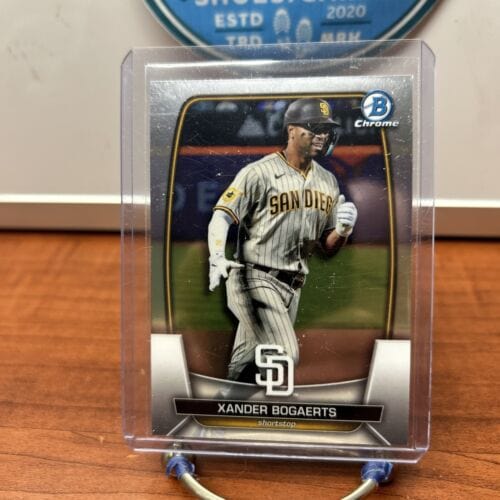 Cheap Sneaks Footwear/Sports Cards Baseball Card Xander Bogaerts 2023 Bowman Chrome Baseball Card  #27 San Diego Padres