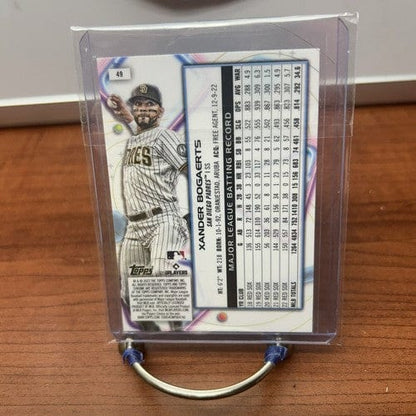 Cheap Sneaks Footwear/Sports Cards Baseball Card Xander Bogarerts 2023 Topps Chrome Cosmic Baseball Card #49San Diego P