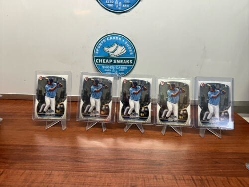 Cheap Sneaks Footwear/Sports Cards Baseball Card Xavier Isaac 2023 Bowman 1st Prospect Base Card( X5) BP-145 Tampa Bay
