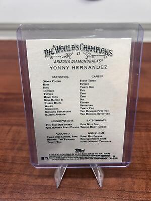 Cheap Sneaks Footwear/Sports Cards Baseball Card Yonny Hernandez (RC) 2022 Topps Allen & Ginter #47 Arizona Diamondback