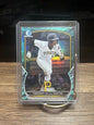 Cheap Sneaks Footwear/Sports Cards Baseball Card Yordany De Los Santos 2023 Bowman Aqua Lunar Crater Refractor 032/125