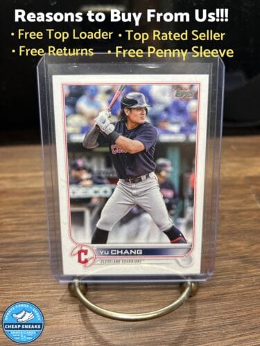Cheap Sneaks Footwear/Sports Cards Baseball Card Yu Chang 2022 Topps Update Series Cleveland Guardians Baseball Card#US