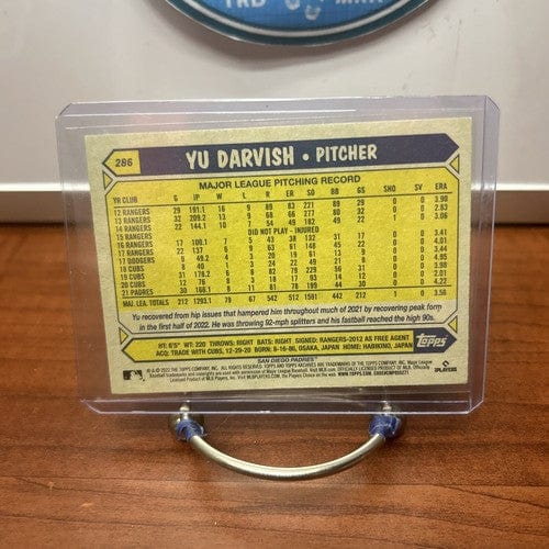 Cheap Sneaks Footwear/Sports Cards Baseball Card Yu Darvish 2022 Topps Archives  #286  San Diego Padres