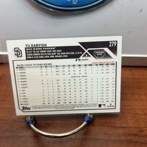 Cheap Sneaks Footwear/Sports Cards Baseball Card Yu Darvish 2023 Topps Baseball card Series One Base #279 San Diego Pad
