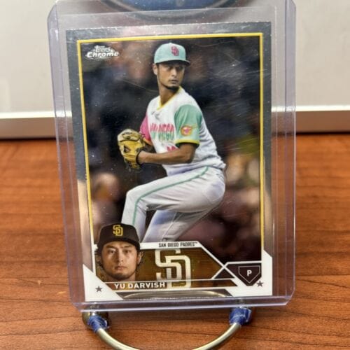Cheap Sneaks Footwear/Sports Cards Baseball Card Yu Darvish 2023 Topps Chrome Baseball Card #26 San Diego Padres