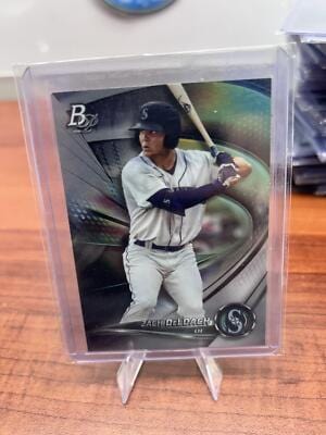 Cheap Sneaks Footwear/Sports Cards Baseball Card Zach DeLoach 2022 Bowman Platinum Top Prospects #TOP-41 Seattle Marine