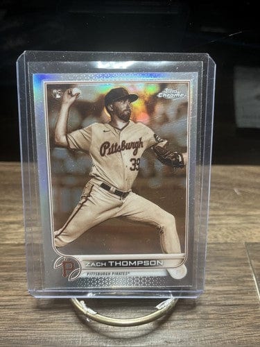 Cheap Sneaks Footwear/Sports Cards Baseball Card Zach Thompson 2022 Topps Chrome #30 Sepia Refractor Pittsburgh Pirates