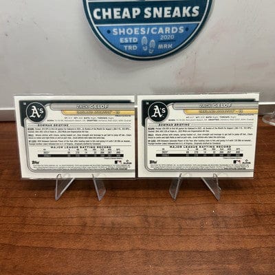 Cheap Sneaks Footwear/Sports Cards Baseball Card ZACK GELOF 2024 Bowman RC Oakland Athletics Baseball Card #14