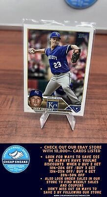 Cheap Sneaks Footwear/Sports Cards Baseball Card Zack Greinke 2023 Topps #420 Kansas City Royals