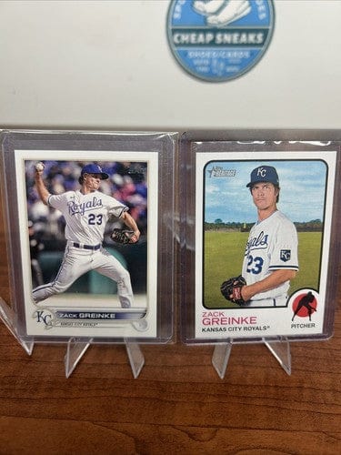 Cheap Sneaks Footwear/Sports Cards Baseball Card Zack Grienke 2022 Topps Heritage Lot Kansas City Royals