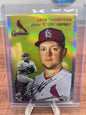 Cheap Sneaks Footwear/Sports Cards Baseball Card Zack Thompson 2023 Topps Chrome Platinum Anniversary #75 Refractor