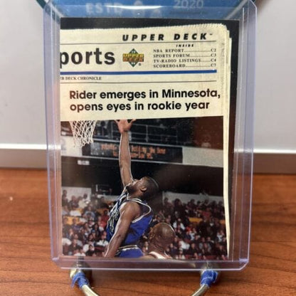 Cheap Sneaks Footwear/Sports Cards Basketball 1993-94 Upper Deck Special Edition Team Headlines Isaiah Rider #214 Ro