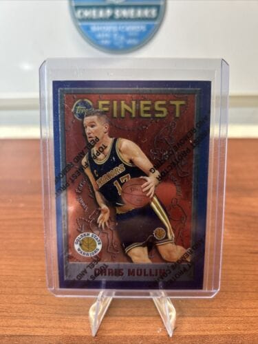 Cheap Sneaks Footwear/Sports Cards Basketball 1995-96 Topps Finest Chris Mullin (With Coating) #246 HOF