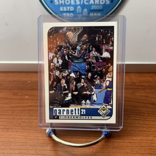 Cheap Sneaks Footwear/Sports Cards Basketball 1998-99 UD Choice #85 Kevin Garnett NBA HOF w/ Kobe Bryant HOF