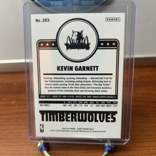 Cheap Sneaks Footwear/Sports Cards Basketball 2023-24 Panini NBA Hoops - Hoops Tribute #283 Kevin Garnett