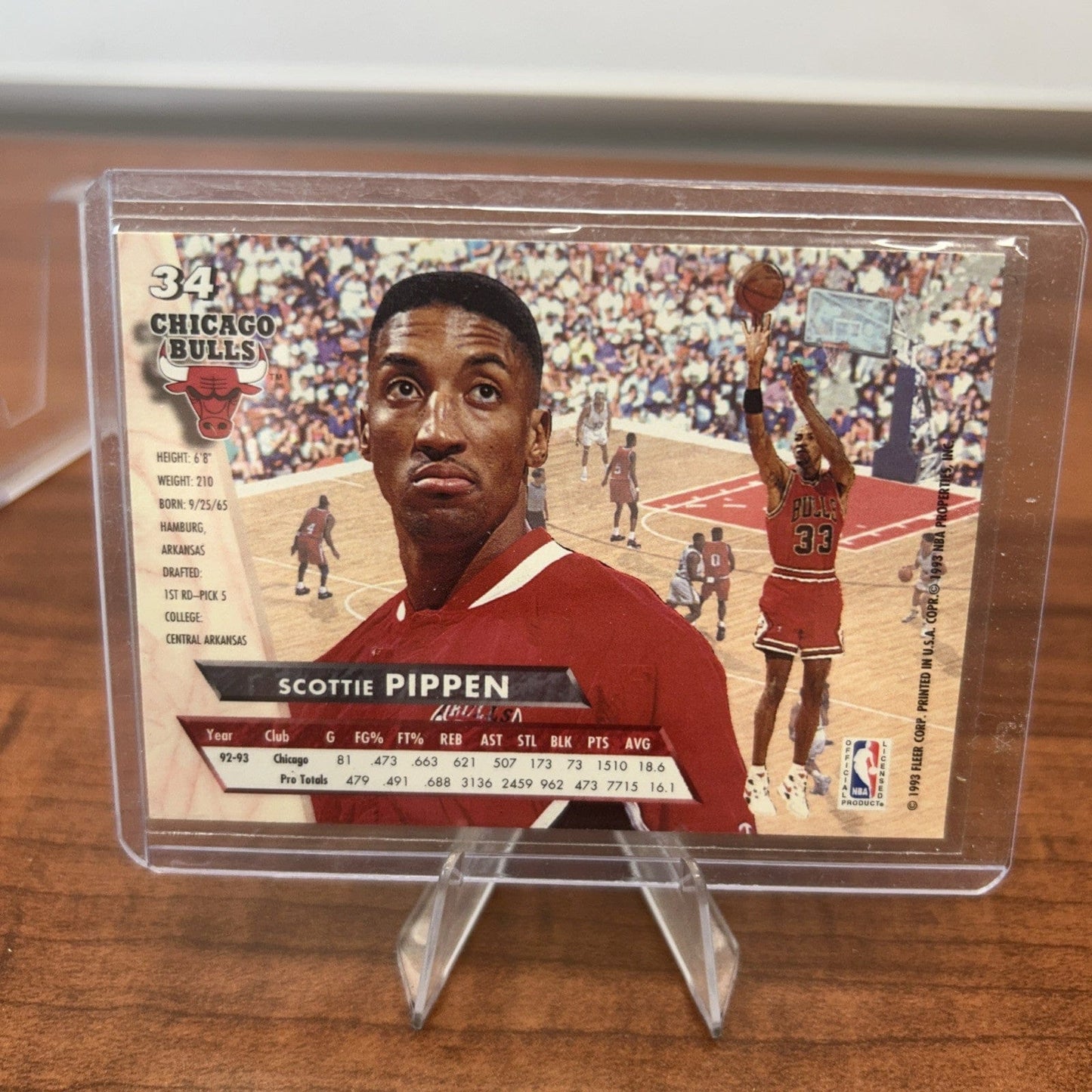 Cheap Sneaks Footwear/Sports Cards Basketball Card 1993 - 1994 Fleer Ultra Scottie Pippen #34