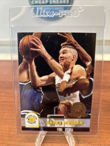 Cheap Sneaks Footwear/Sports Cards Basketball Card 1993-94 NBA Hoops Basketball # 73 Chris Mullin Golden State Warriors