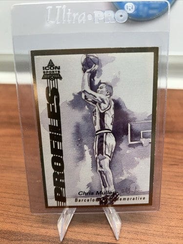 Cheap Sneaks Footwear/Sports Cards Basketball Card 1993 ICON SPORTS USA BARCELONA COMMEMORATIVE EDITION #9 CHRIS MULLIN