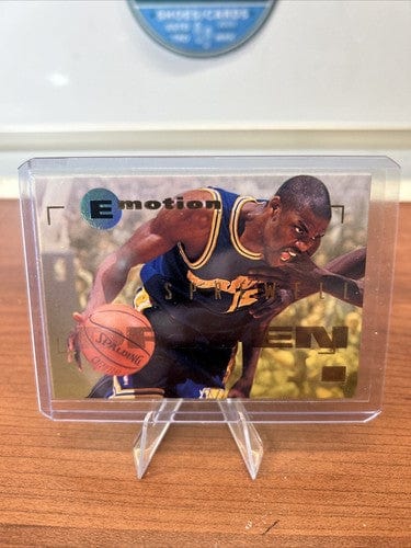 Cheap Sneaks Footwear/Sports Cards Basketball Card 1994-95 Emotion Golden State Warriors Basketball Card #34 Latrell Spre