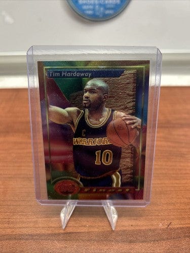 Cheap Sneaks Footwear/Sports Cards Basketball Card 1994 Topps Finest Basketball Card # 198 Tim Hardaway Guard Golden Stat