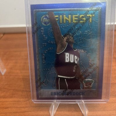 Cheap Sneaks Footwear/Sports Cards Basketball Card 1995-96 Topps Finest Basketball #183 Eric Murdock Vancouver Grizzlies