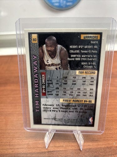 Cheap Sneaks Footwear/Sports Cards Basketball Card 1995 Finest #80 Tim Hardaway Golden State Warriors