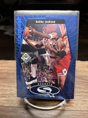 Cheap Sneaks Footwear/Sports Cards Basketball Card 1998-1999 UPPER DECK BASKETBALL C CHOICE BOBBY JACKSON #SQ7 DENVER NUG