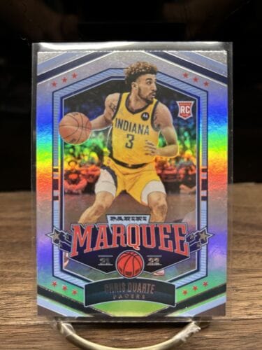 Cheap Sneaks Footwear/Sports Cards Basketball Card 2021-2022 Panini Chronicles Marquee Chris Duarte Rookie #350 INDIANA P
