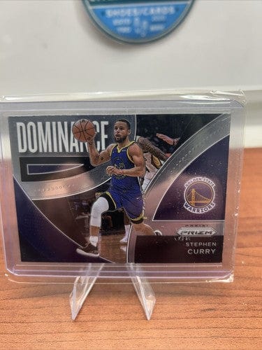 Cheap Sneaks Footwear/Sports Cards Basketball Card 2021-22 Panini Prizm #14 Stephen Curry Dominance Insert Golden State W