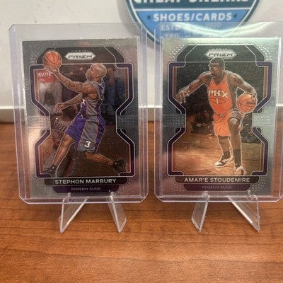 Cheap Sneaks Footwear/Sports Cards Basketball Card 2021-22 Panini Prizm #277 Stephon Marbury Phoenix Suns Amar’e Stoude