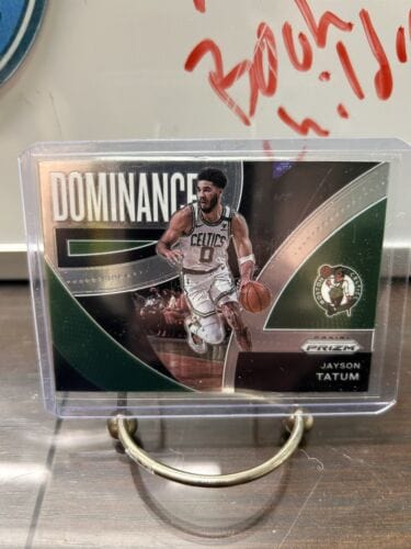 Cheap Sneaks Footwear/Sports Cards Basketball Card 2021-22 Panini Prizm Jayson Tatum Dominance Insert #5 Boston Celtics