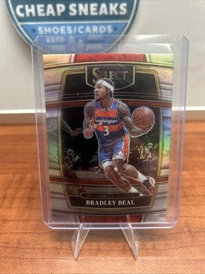 Cheap Sneaks Footwear/Sports Cards Basketball Card 2021-22 Panini Select Bradley Beal Silver Holo Prizm #89