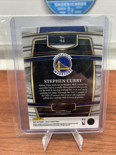 Cheap Sneaks Footwear/Sports Cards Basketball Card 2021-22 Panini Select - Concourse #94 Stephen Curry Golden State Warri