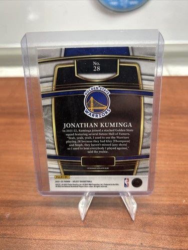 Cheap Sneaks Footwear/Sports Cards Basketball Card 2021-22 Panini Select Jonathan Kuminga RC Blue Concourse Warriors #28