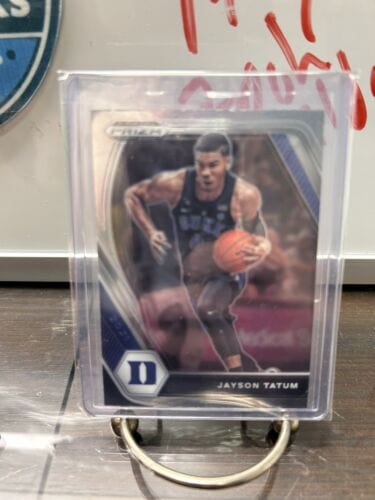 Cheap Sneaks Footwear/Sports Cards Basketball Card 2021-22 Prizm Draft Picks Base #61 Jayson Tatum - Duke Blue Devils