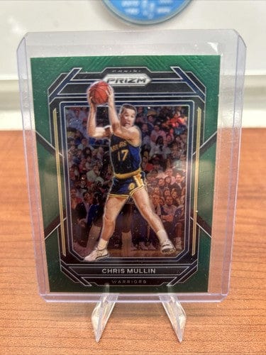 Cheap Sneaks Footwear/Sports Cards Basketball Card 2022-23 Panini Prizm Chris Mullin Green Prizm Card #295 Golden State W