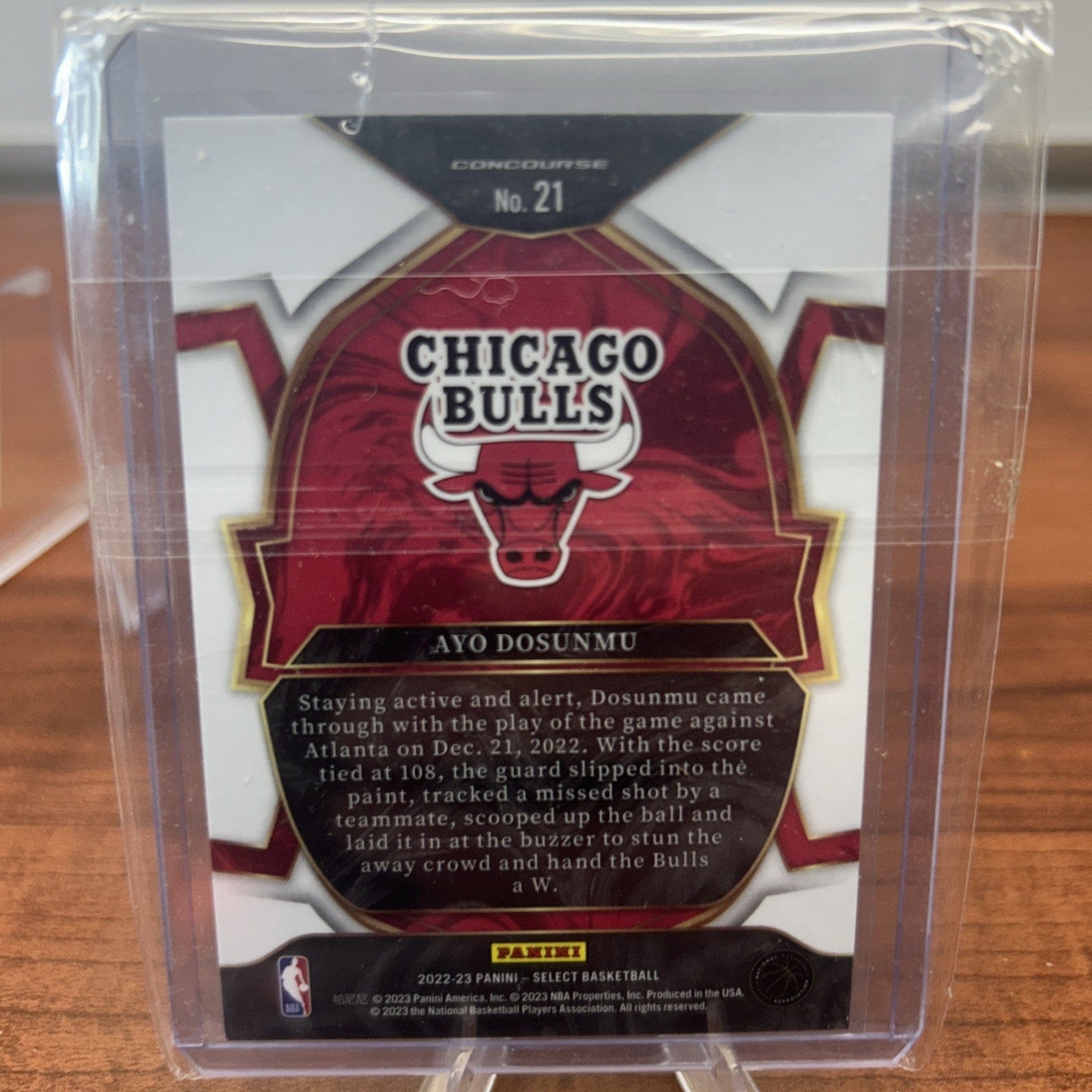 Cheap Sneaks Footwear/Sports Cards Basketball Card 2022-23 Panini Select - Concourse #21 Ayo Dosunmu