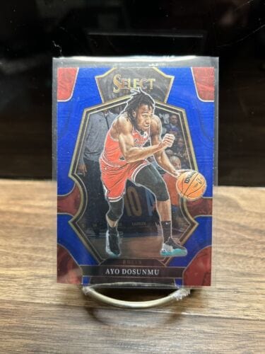 Cheap Sneaks Footwear/Sports Cards Basketball Card 2022-23 Select Prizms Blue #121 Ayo Dosunmu