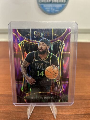 Cheap Sneaks Footwear/Sports Cards Basketball Card 2023-24 Panin Select - Brandon Ingram #373 Purple Ice Mezzanine #d/175