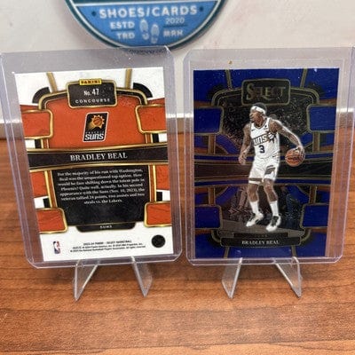 Cheap Sneaks Footwear/Sports Cards Basketball Card 2023-24 Panini Select - Concourse Blue #47 Bradley Beal - Suns