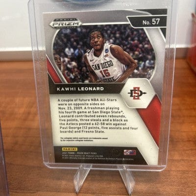 Cheap Sneaks Footwear/Sports Cards Basketball Card 2023-24 Panini Select - Premier Level Blue #177 Kawhi Leonard Clippers